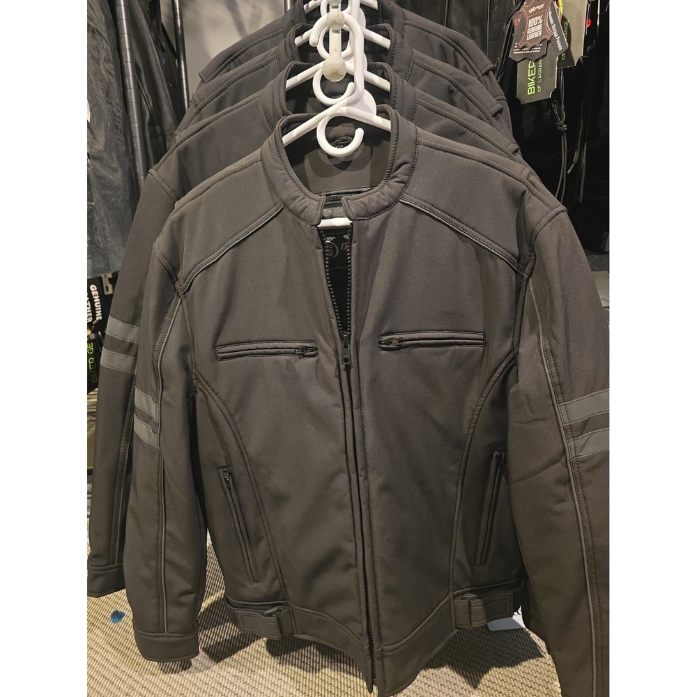 All Season Reflective Textile Jacket Black L NWT